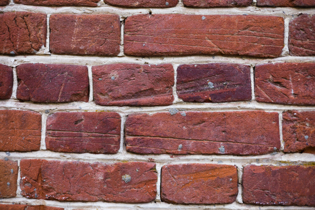 Red Brick Wall Surface - Desktop Material Background Wallpaper