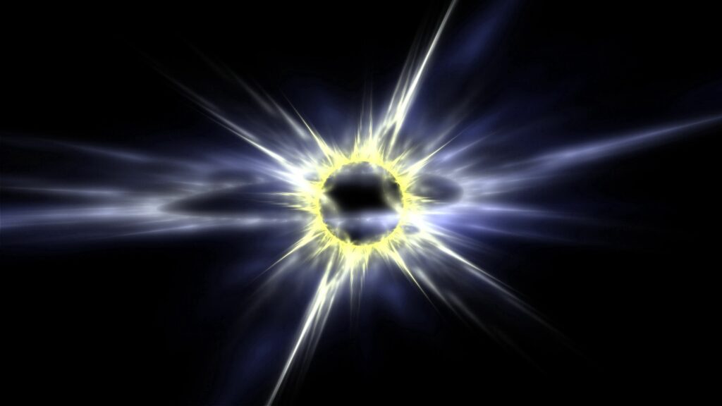 Bright Abstract Sphere Wallpaper - 3840x2160 Radiant Design