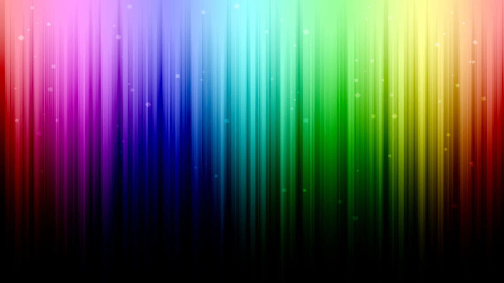 Vibrant Abstract Wallpaper: Colorful Gradient Stripes Design