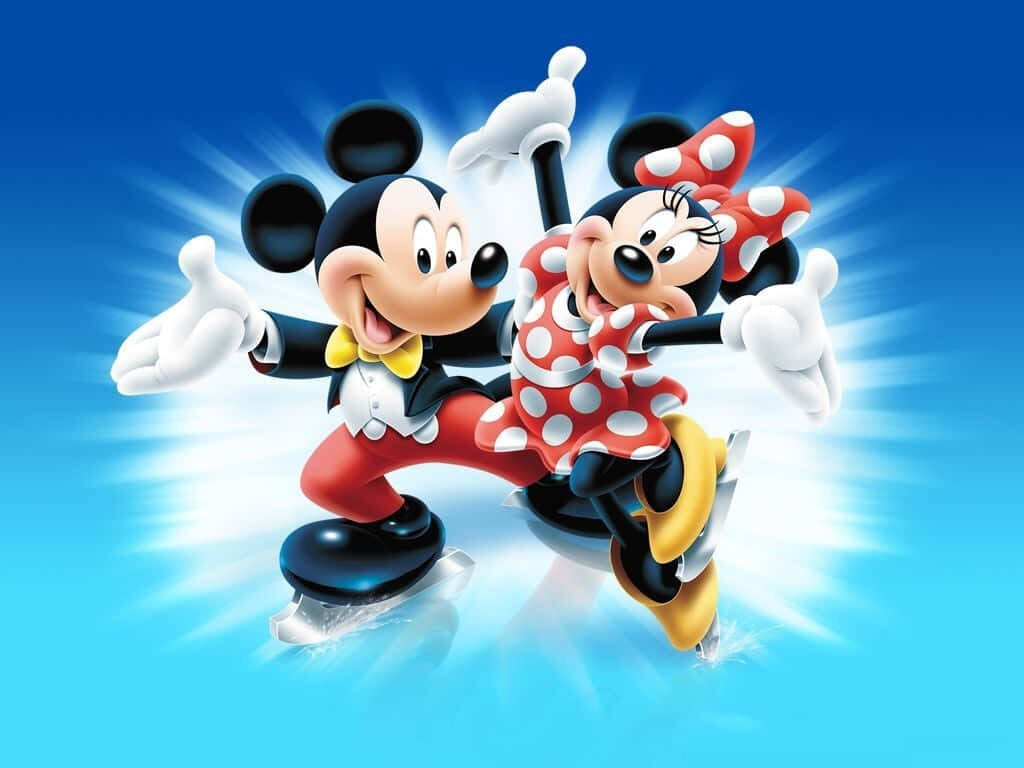 Vibrant Disney Wallpaper with Joyful Animated Characters