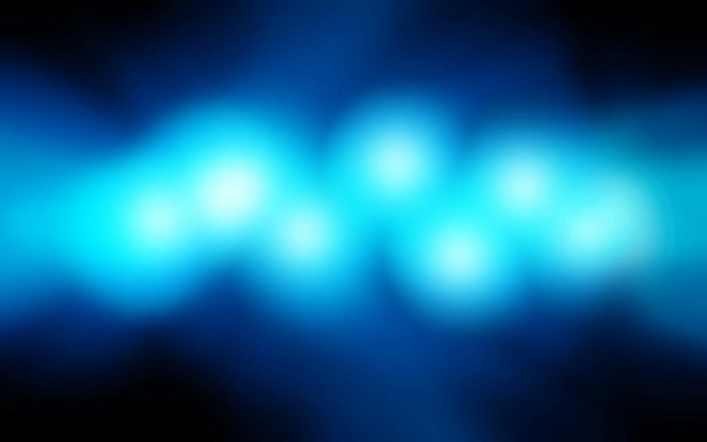 Bright Blue Circle Wallpaper - Striking Dark Background Design