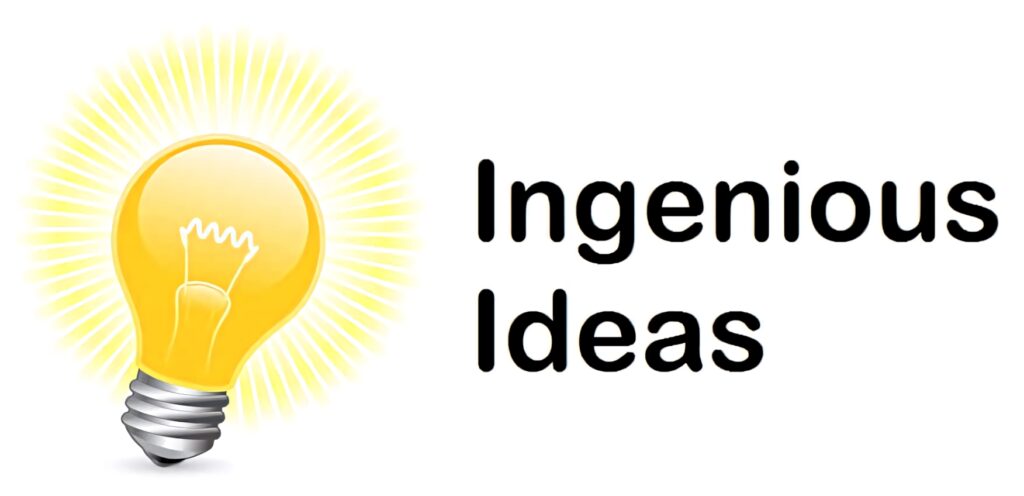 Bright Yellow Lightbulb Graphic: Ingenious Ideas Wallpaper Design