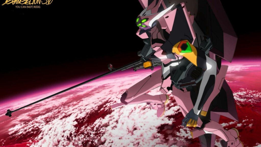 Neon Genesis Evangelion: A vibrant and durable plastic replica of the iconic Unit Eight model. Wallpaper