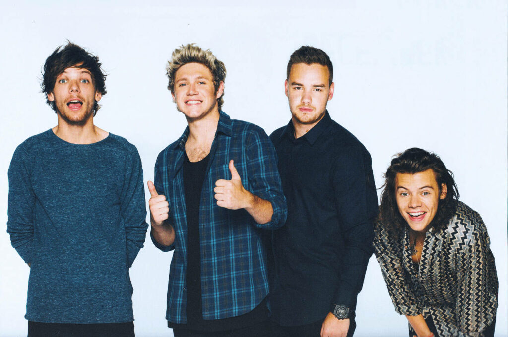 United in Style: One Direction's British-Irish Boy Band Phenomenon Wallpaper