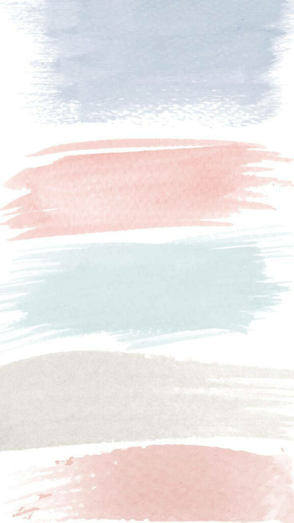 Minimalist Harmony: Brushed Color Palette Graces Serene iPhone Background Wallpaper