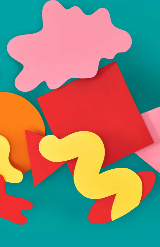 Pixelated Bubbles: Vibrant Colors in HD - A Stylish Google Pixel Stock Wallpaper