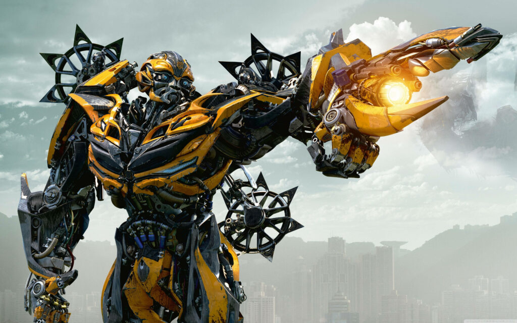 Faded and Furious: Bumblebee in Transformers 4 Wallpaper