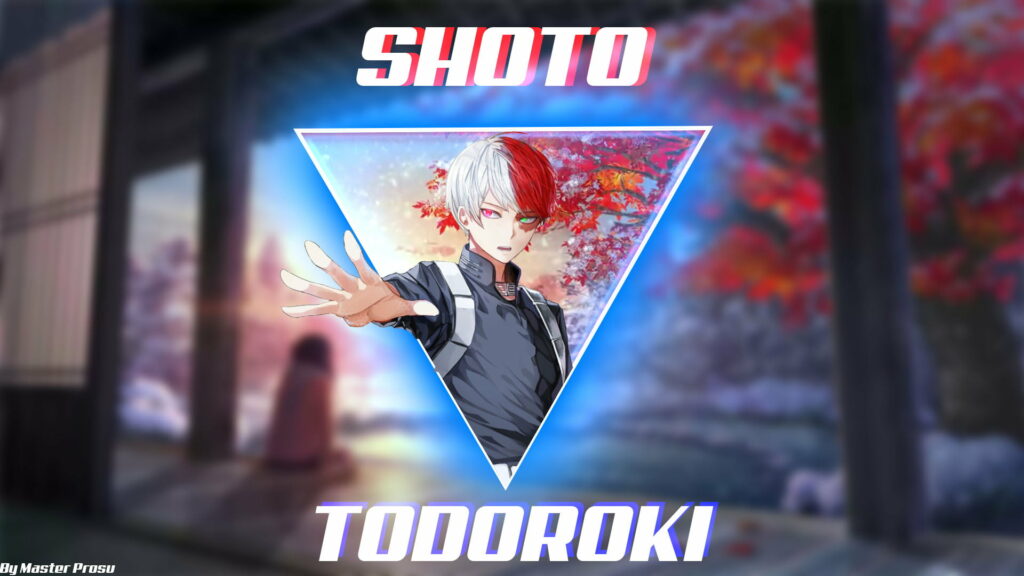 Shoto Todoroki: Rising Dual-Element Hero captured in stunning HD wallpaper