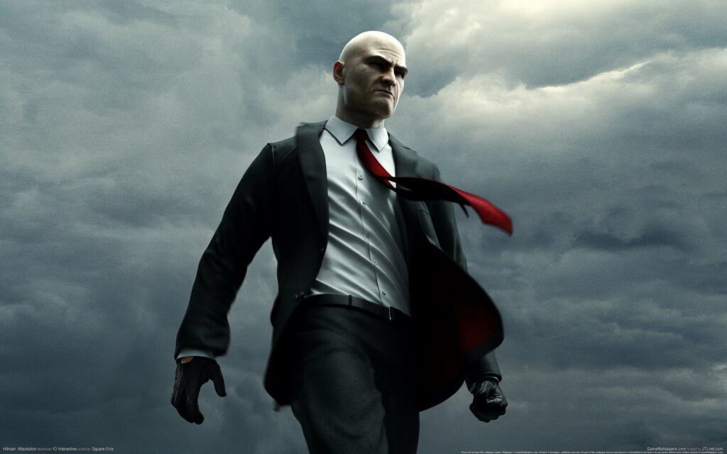 The Illusive Enforcer: Agent 47 the Sophisticated Assassin Wallpaper