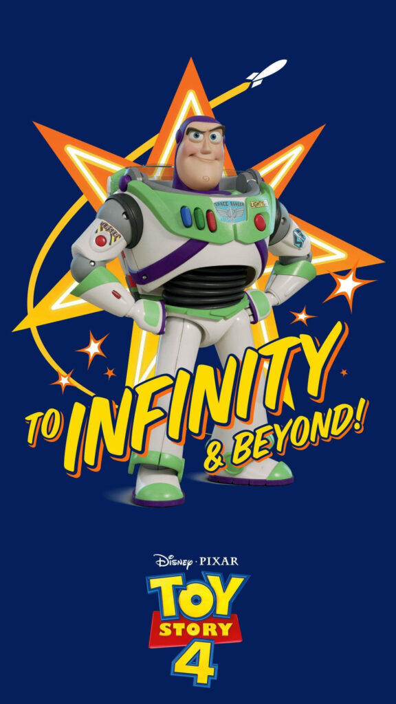 Buzz Lightyear: Heroic Wallpaper with 'To Infinity & Beyond!'”