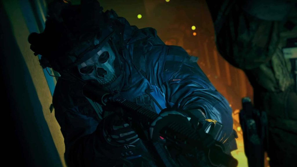 Call of Duty Modern Warfare II Ghost Riley skull mask SAS gear night vision tactical wallpaper
