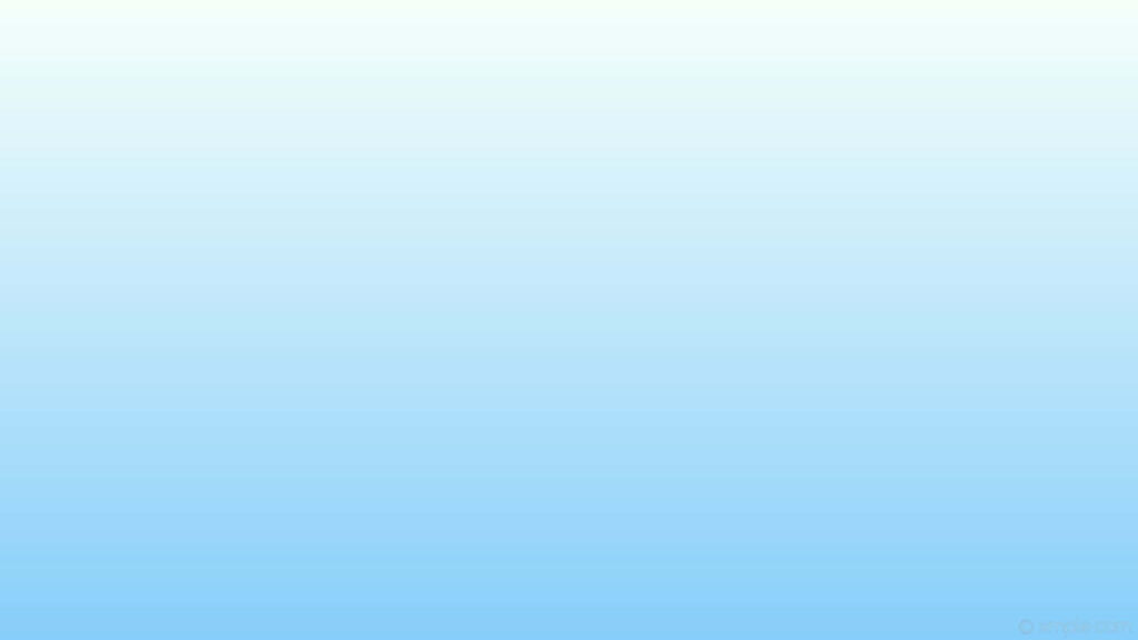 Calm Blue Ombre Wallpaper: Minimalist Design Transitioning from White