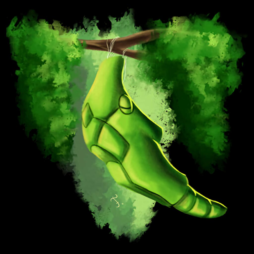 Metapod Desktop Wallpaper: Serene Nature-Inspired Green Background
