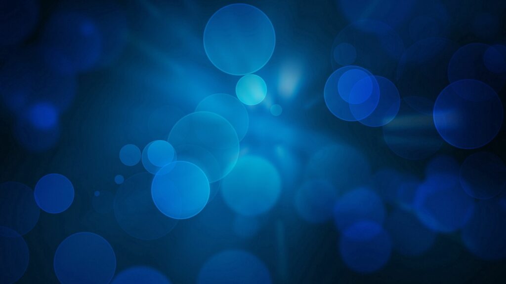 Abstract Blue Circles Wallpaper - Calming 1920x1080 Background