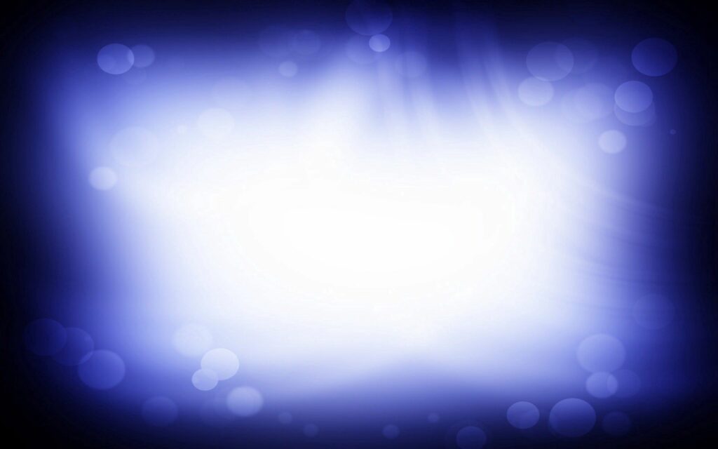 Radiant Blue Bokeh Wallpaper: Serene Abstract Background Design