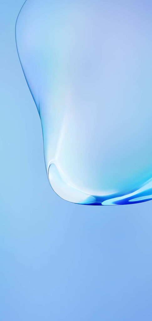 Calming Blue Gradient Wallpaper for Samsung Galaxy S10e