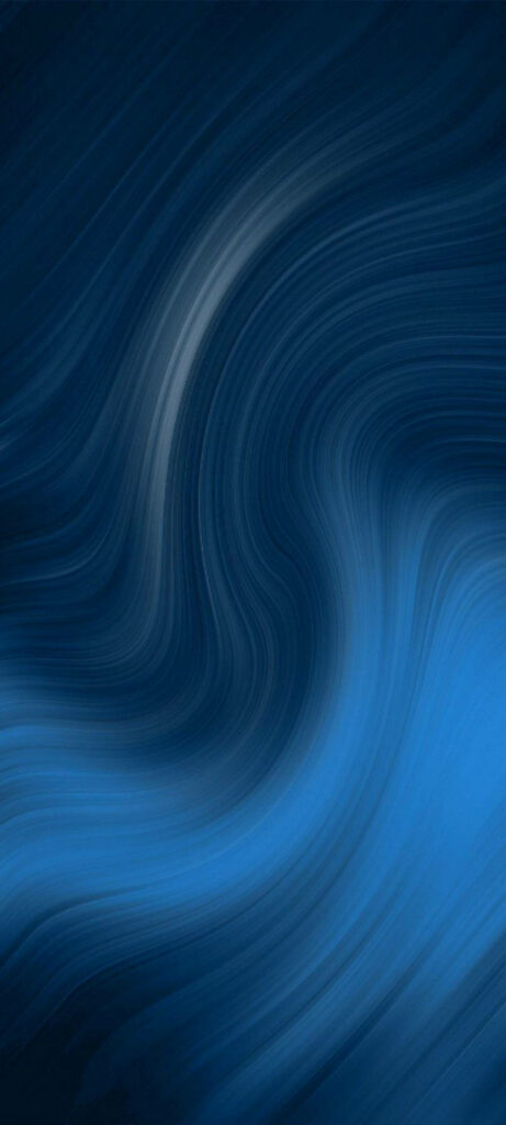 Calming Blue Wave Patterns Wallpaper for Samsung S21 Ultra Display