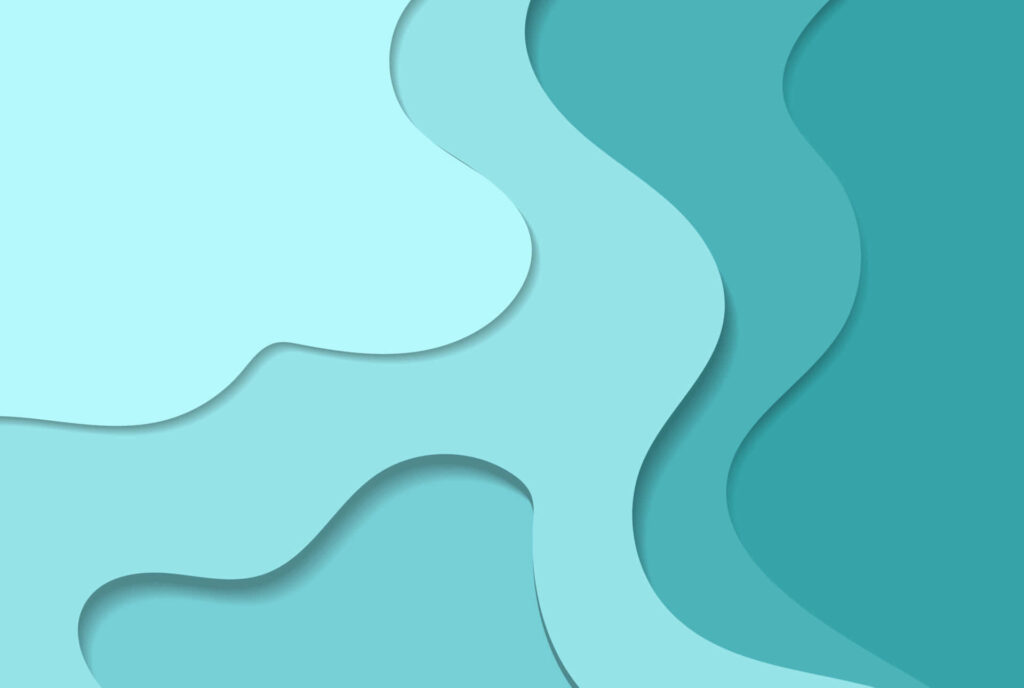Soothing Abstract Blue Waves Wallpaper for a Calming Background