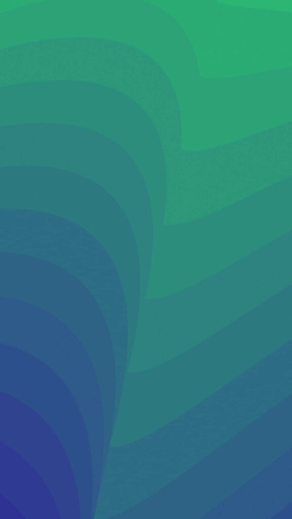 Calming Blue & Green Wave Abstract Wallpaper Background