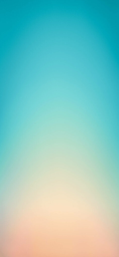 Minimalist Blue-Peach Gradient Wallpaper Background for iPhone 4