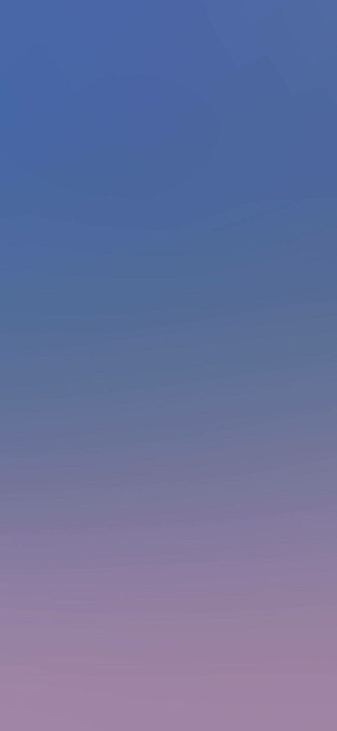 Calming Blue to Purple Gradient Wallpaper for iPhone Screens