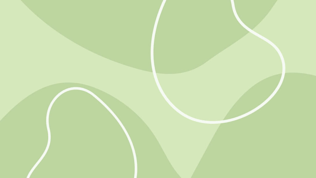 Calming Green Aesthetic Wallpaper: Minimalist Abstract Design