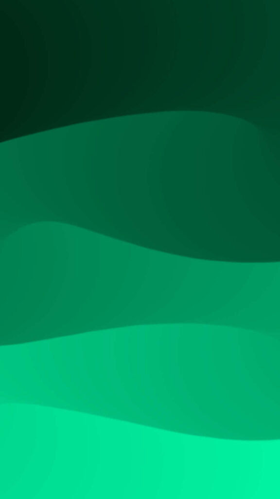 Calming Green Gradient Wallpaper Background for a Minimalist Aesthetic