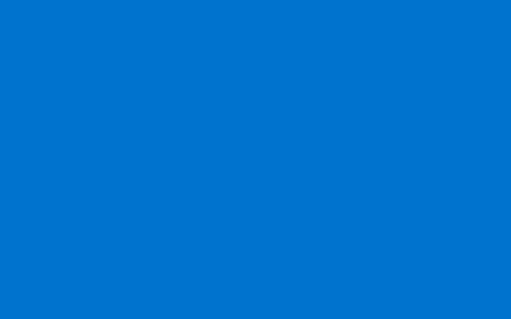 Minimalist solid blue wallpaper with vibrant flat design for a calm and organized desktop background