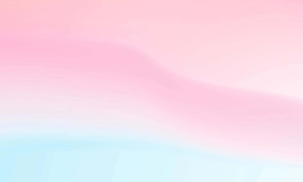 Calming Pastel Gradient Wallpaper Background in Soft Pink & Blue