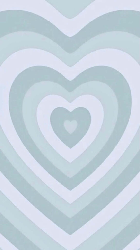 Calming Pastel Heart Patterns Wallpaper Background for Serenity