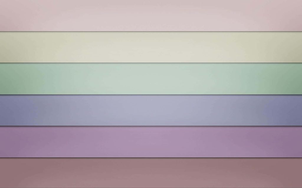 Minimalist pastel wallpaper with smooth horizontal bands for modern calming backgrounds