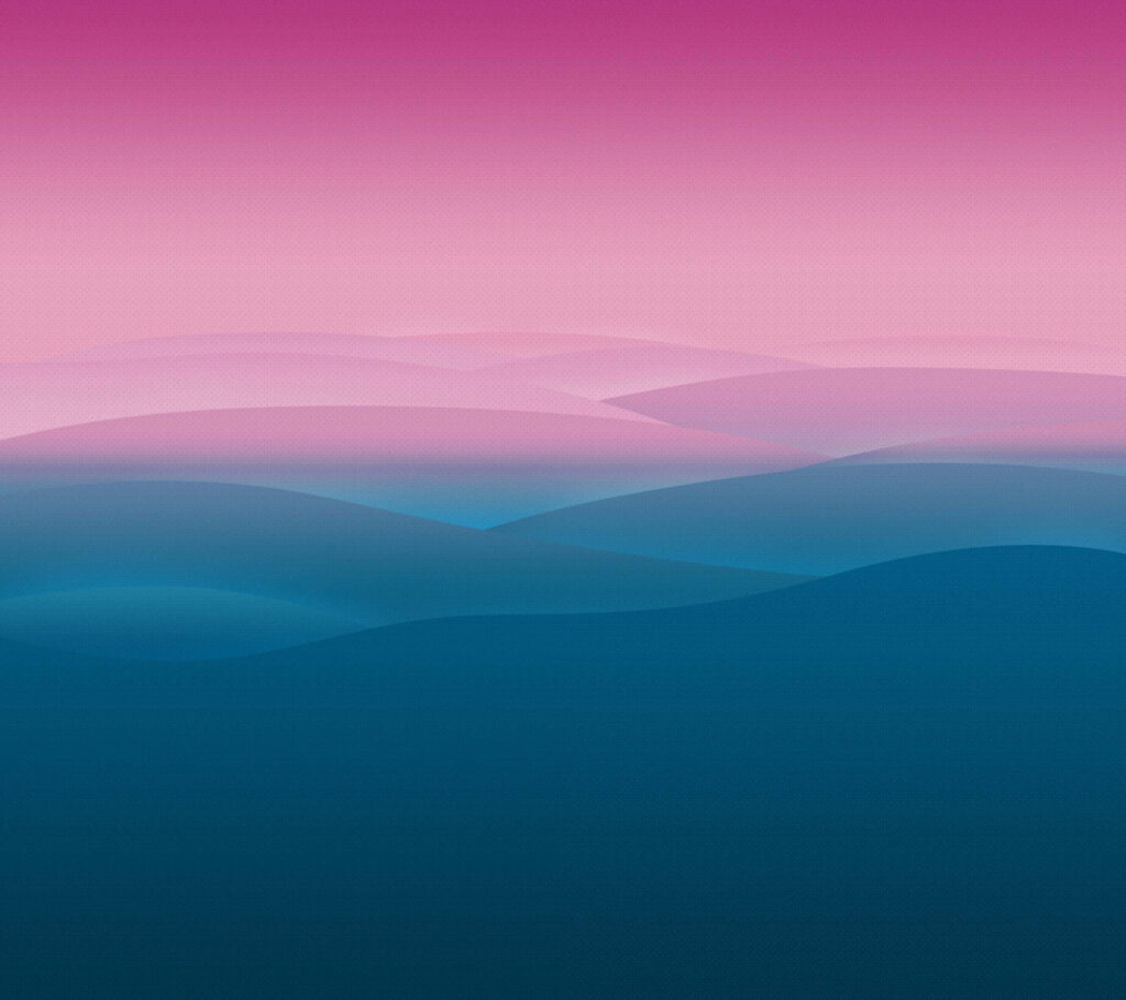 Calming Pink & Blue Gradient Wallpaper Background - Minimalist Aesthetic