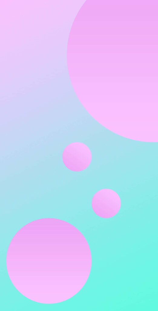 Calming Pink & Blue Abstract Gradient Wallpaper Background