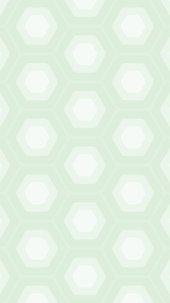 Minimalist sage green hexagon wallpaper with modern geometric pattern for calming screen background