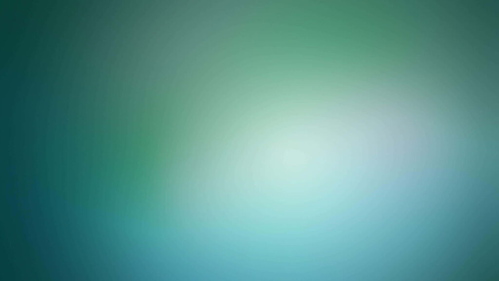 Calming Turquoise Gradient Wallpaper: Soothing Green & Blue Hues