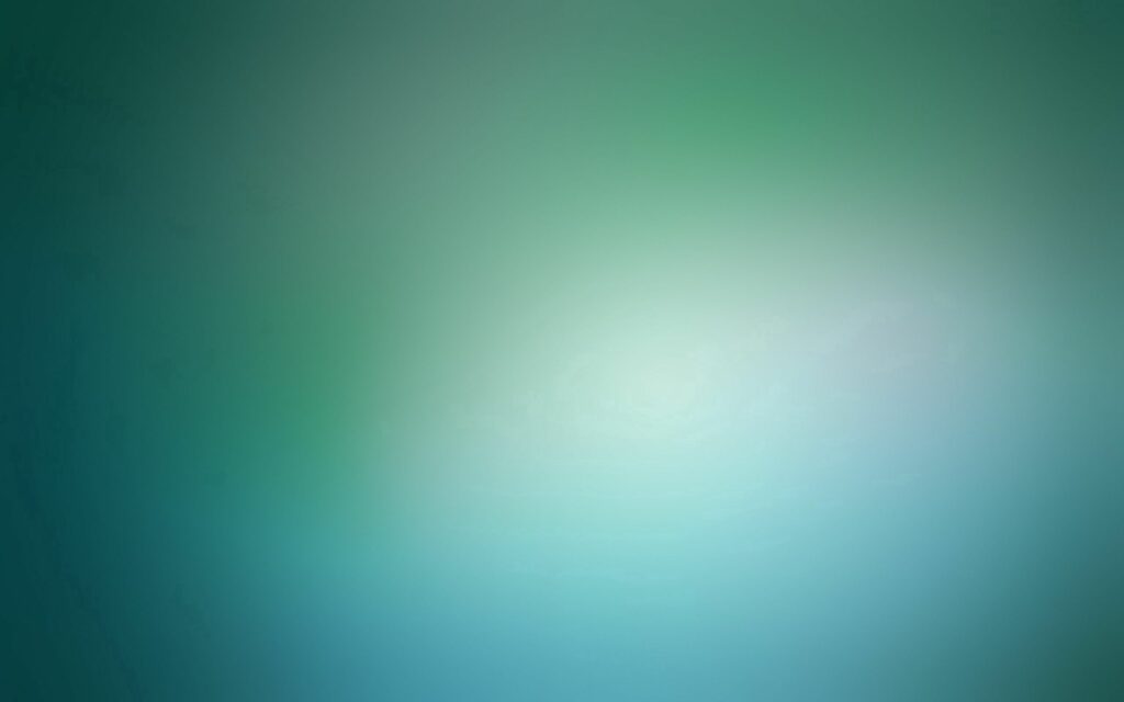 Calming Turquoise to Green Gradient Wallpaper for Serene Background
