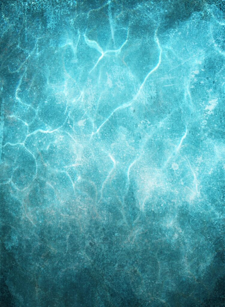 Underwater wallpaper with shimmering blue tones soft light glares and calming wave distortions