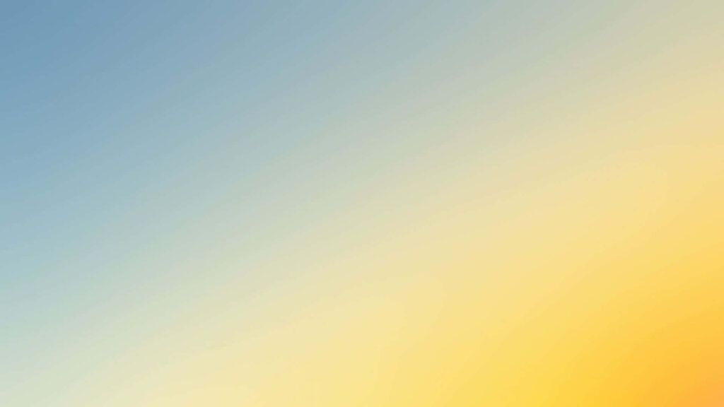Serene Yellow to Blue Gradient Wallpaper for a Calming Atmosphere