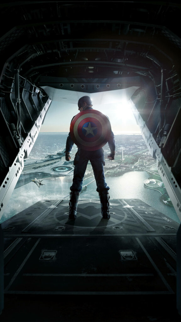 Captain America: The Indomitable Patriot, A Beacon of Unity and Courage Wallpaper