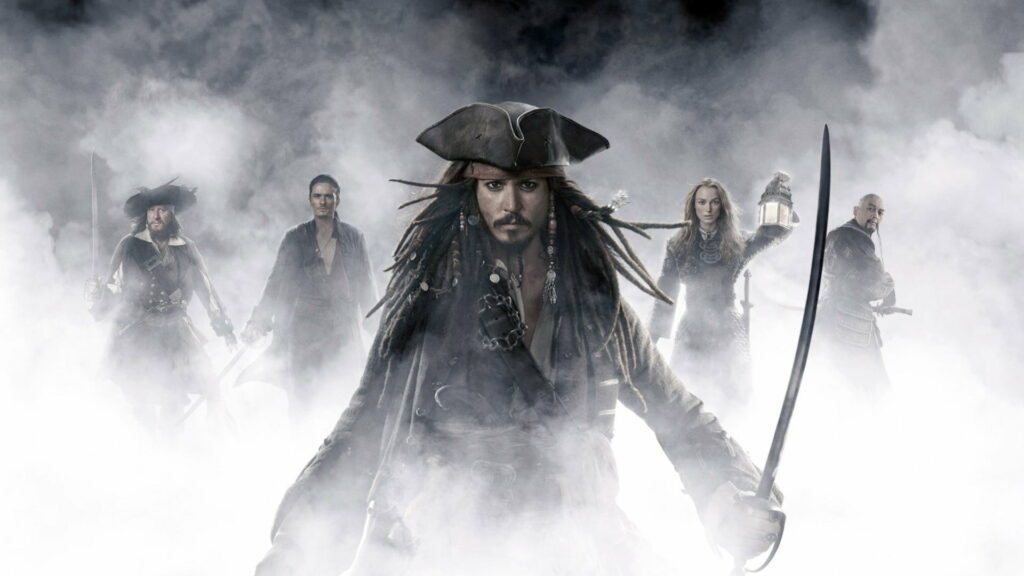 The Legend of Captain Jack Sparrow: A Captivating Caribbean Adventure - HD Wallpaper