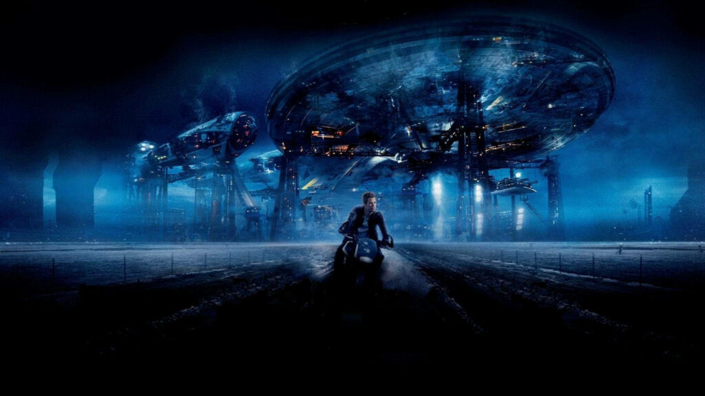 Futuristic Captain Kirk Wallpaper: Adventure & Exploration Background