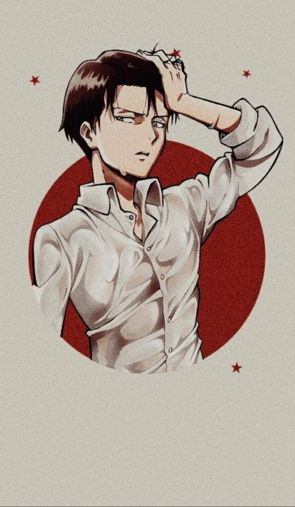 Legendary Captain Levi Ackerman Graces Your Phone Screen with HD AOT Wallpaper