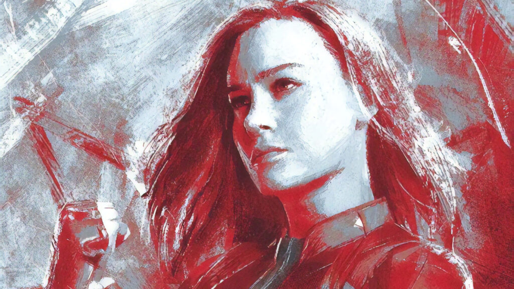 Captain Marvel Ascends: Carol Danvers Soars in Spectacular 3D Graphics Wallpaper