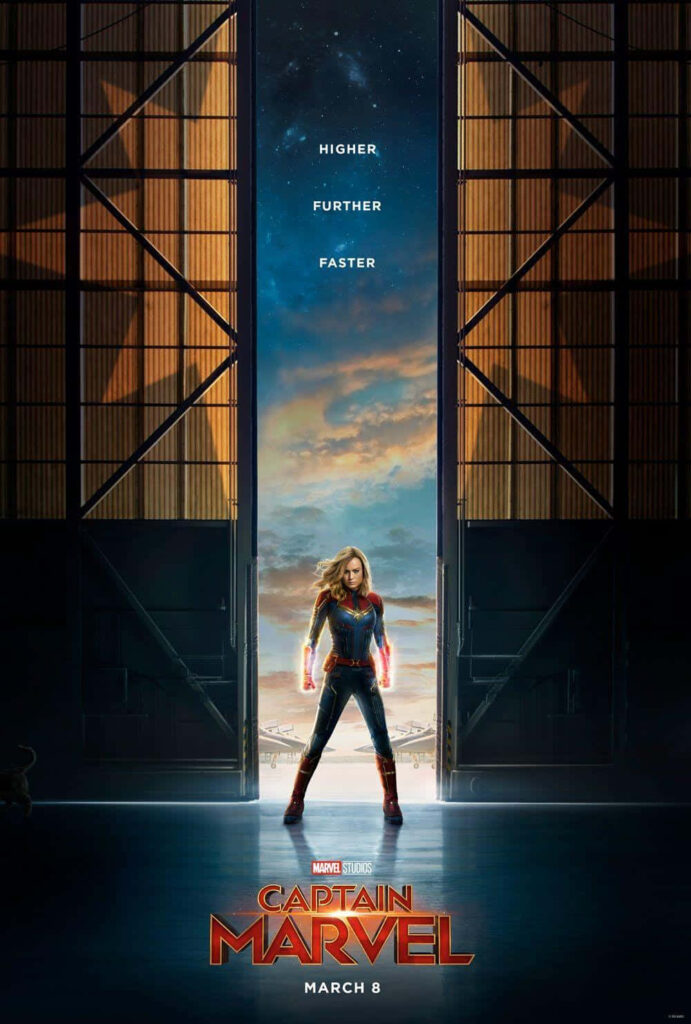 Captain Marvel: A Heroine's Galactic Journey Begins Wallpaper
