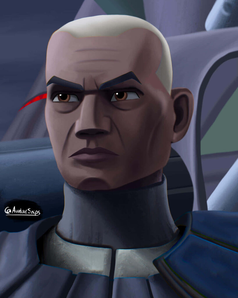 Captain Rex Animated Wallpaper: Star Wars Space Background Art