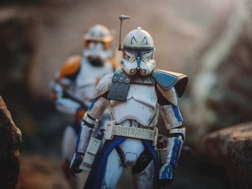Captain Rex Wallpaper: Iconic Clone Trooper Armor & Courageous Valor