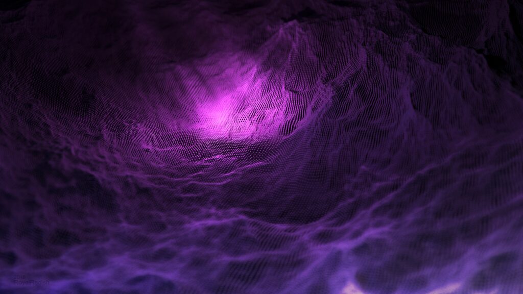 Mesmerizing 3D Purple Texture Wallpaper - 3840x2160 Background