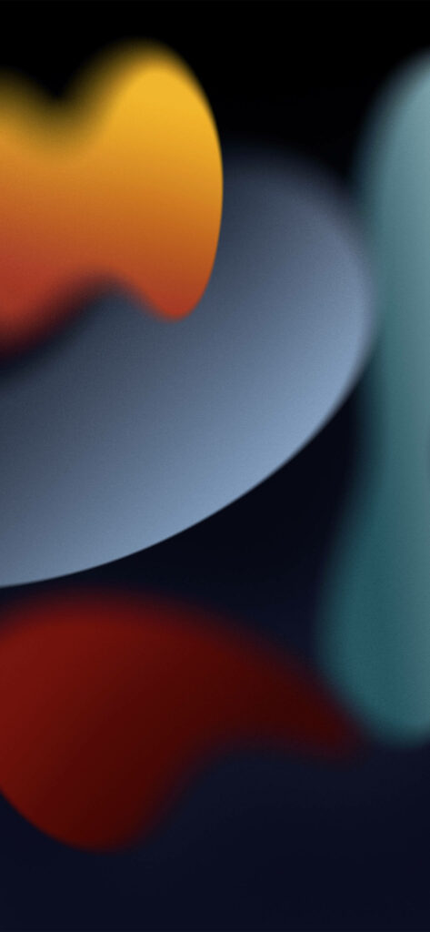 Transcendent Digital Masterpiece: Enigmatic Abstract Geometry Shrouded in Nebulous Tones – Captivating iOS 16 Background Snapshot Wallpaper