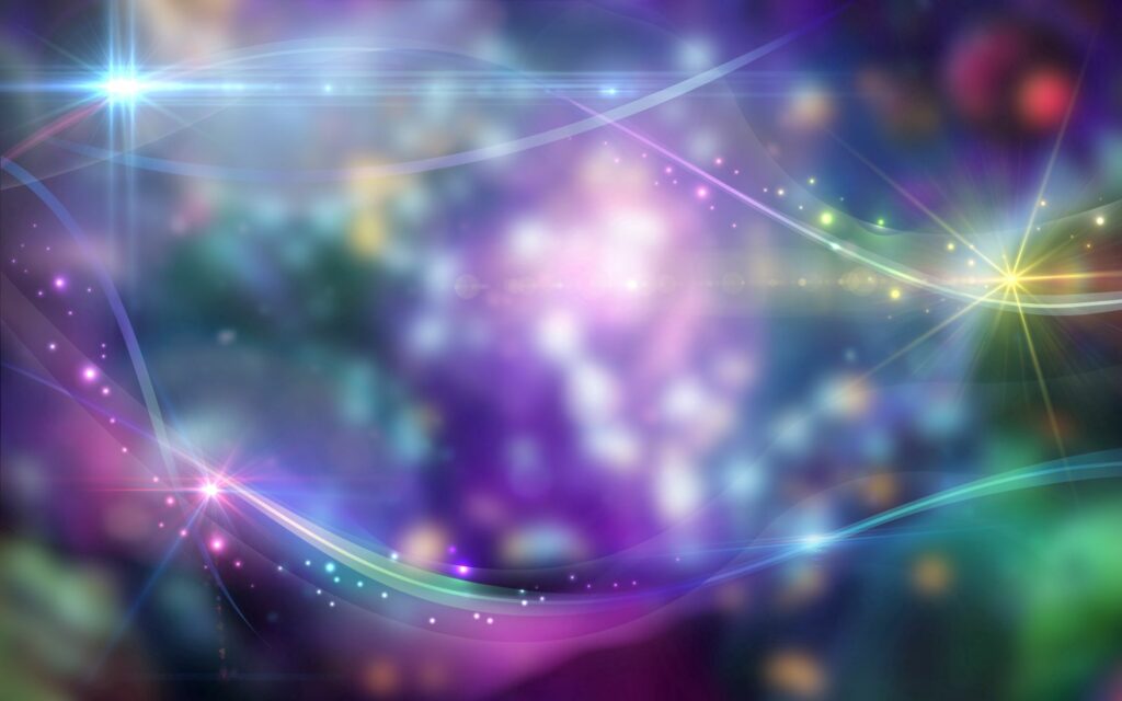 Vibrant Multicolored Abstract Wallpaper - Dreamy Ethereal Design