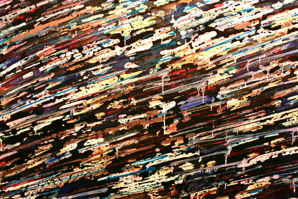 Dynamic Abstract Paint Strokes Wallpaper - 3888x2592 Background
